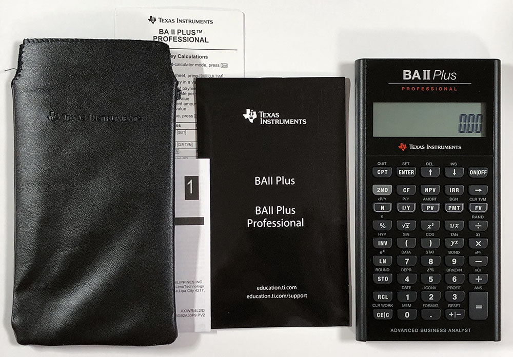 Texas Instruments BA II Plus Profesional